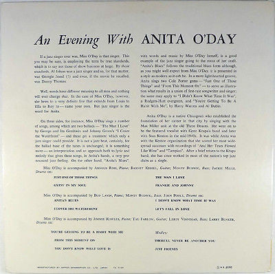 An Evening With Anita O'Day