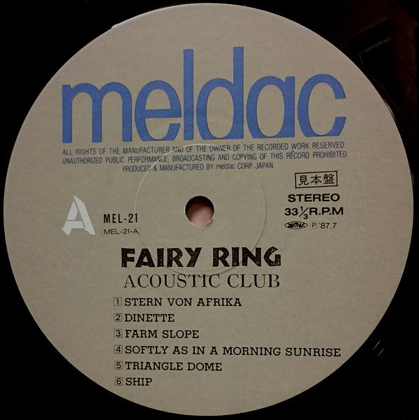 Release: Fairy Ring-Vinyl-Japan-1987-MEL-21-9634293