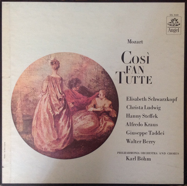 Release: Così Fan Tutte-Vinyl, Box Set-US-1975-(S) 3631 D/L, SDL 3631-8954655