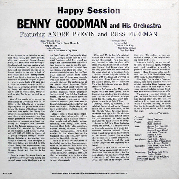 Release: Happy Session-Vinyl-Japan-1974-SOPZ-31-8504532