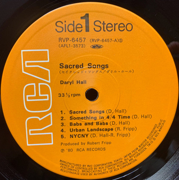 Sacred Songs = セイクレッド・ソングス