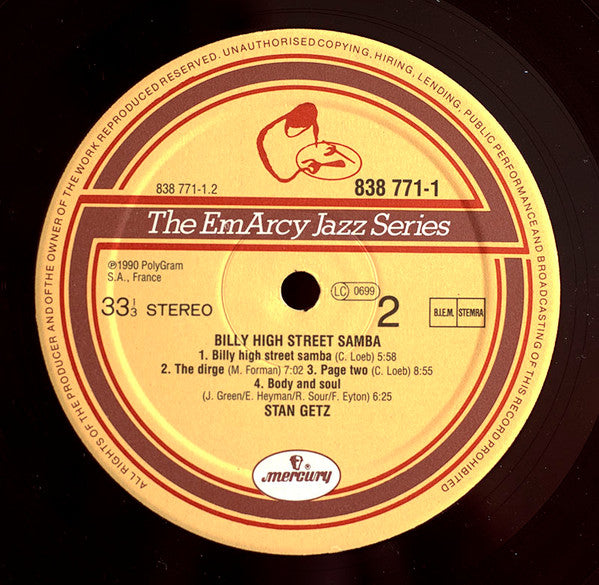 Billy Highstreet Samba