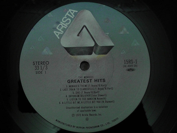 Release: Greatest Hits-Vinyl-Japan-None-15RS-1-6644981