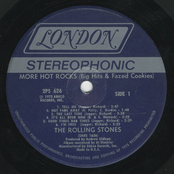 More Hot Rocks (Big Hits & Fazed Cookies)