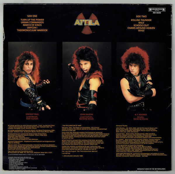 Release: Rolling Thunder-Vinyl-Europe-1986-RR 9699-1999870