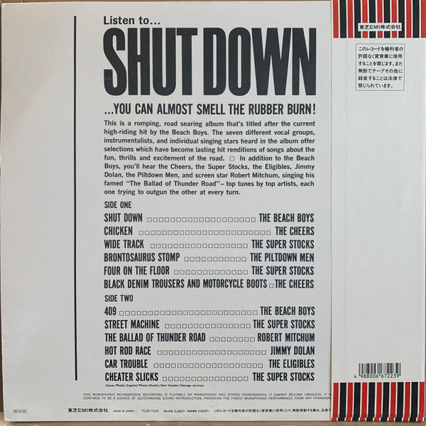 Release: Shut Down-Vinyl-Japan-1992-TOJP-7242-5058378
