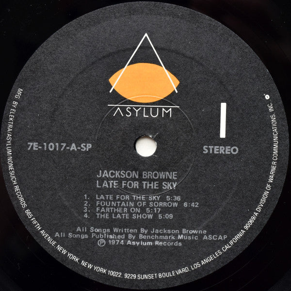 Late For The Sky