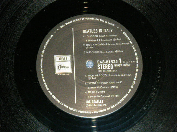 The Beatles In Italy