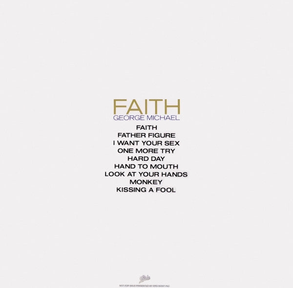 Release: Faith-Vinyl-Japan-1987-28・3P-854-4396139
