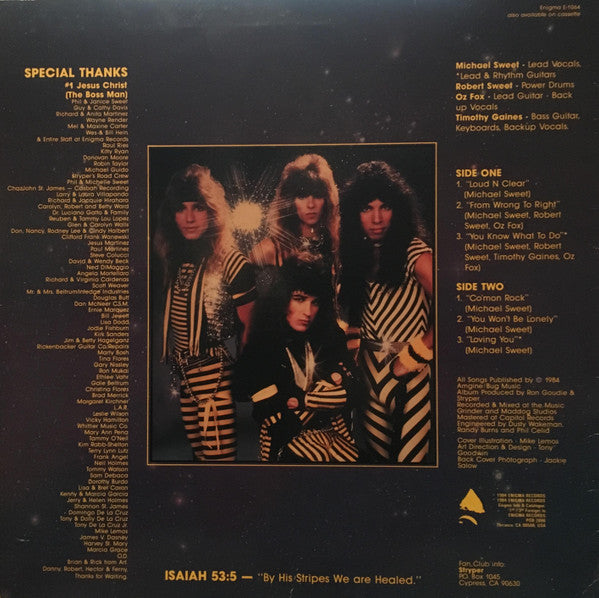 Release: The Yellow And Black Attack-Vinyl-US-1984-E-1064-9397055