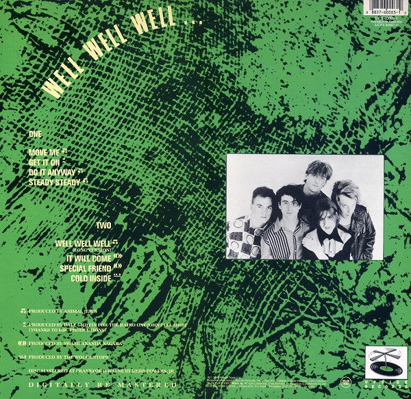 Release: Well Well Well ...-Vinyl-US-1986-UPX 60003-1-1465634