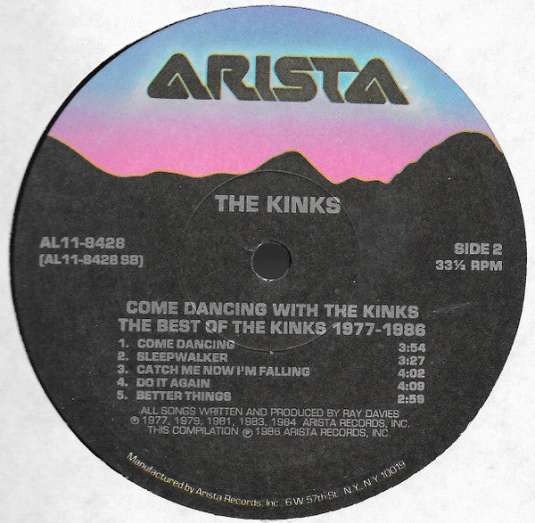 Come Dancing With The Kinks (The Best Of The Kinks 1977-1986)