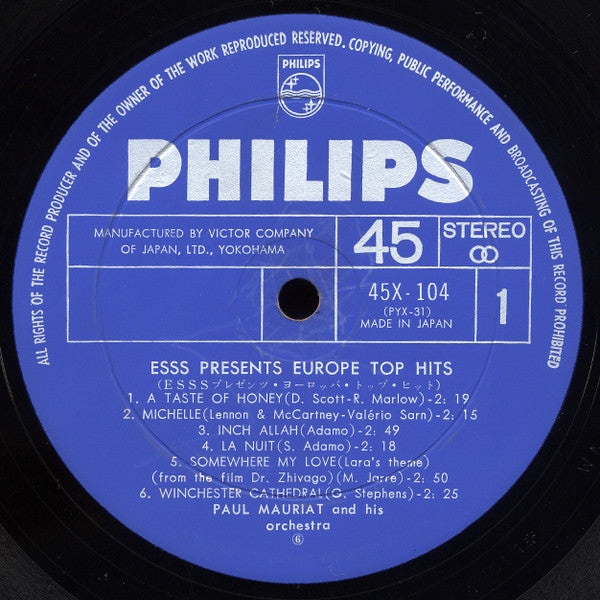 ESSS Presents Europe Top Hits