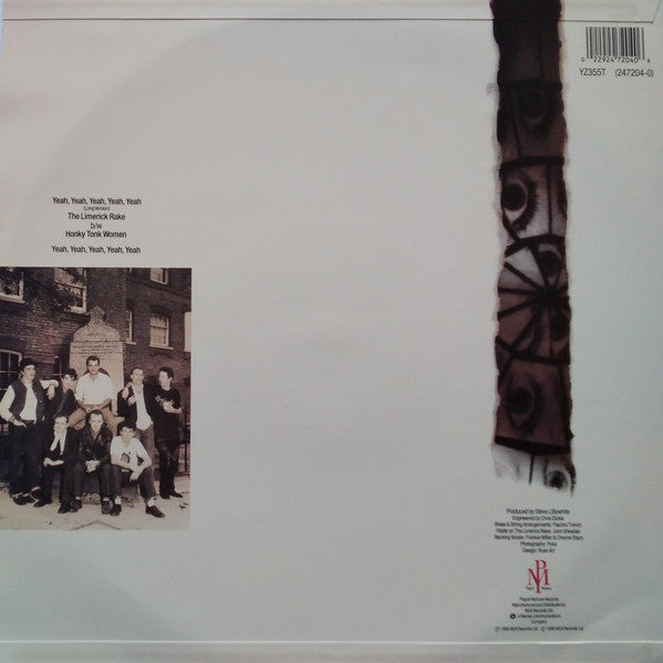 Release: Yeah, Yeah, Yeah, Yeah, Yeah-Vinyl-UK & Ireland-1988-YZ355T, 247204-0-1257808