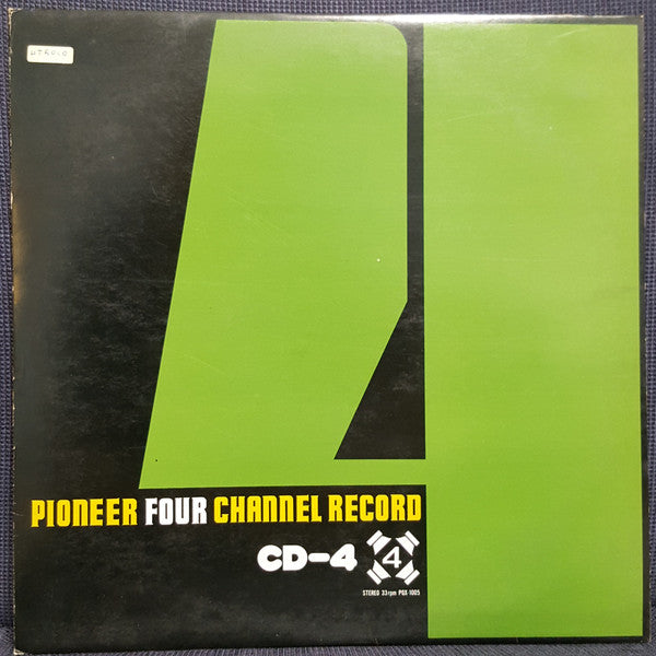 Pioneer CD-4 Discrete 4 Channel Demonstration Record