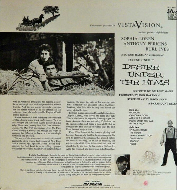 Master Release: Desire Under The Elms by Elmer Bernstein