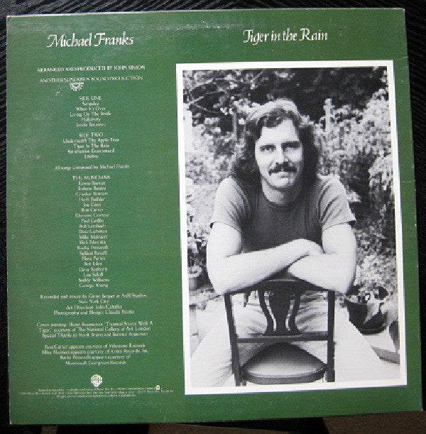 Master Release: Tiger In The Rain by Michael Franks