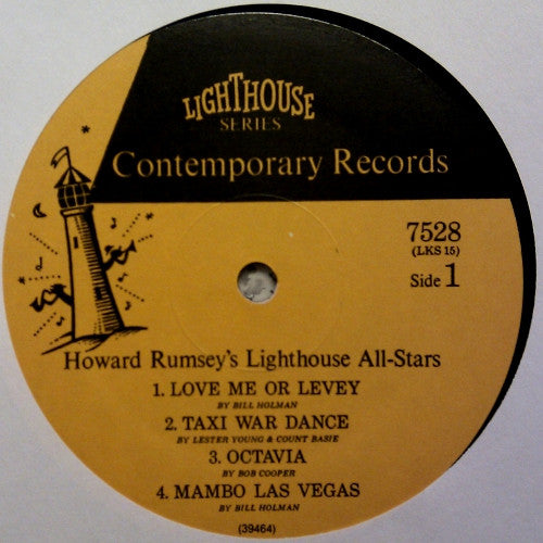 Master Release: Music For Lighthousekeeping by Howard Rumsey's Lighthouse All-Stars