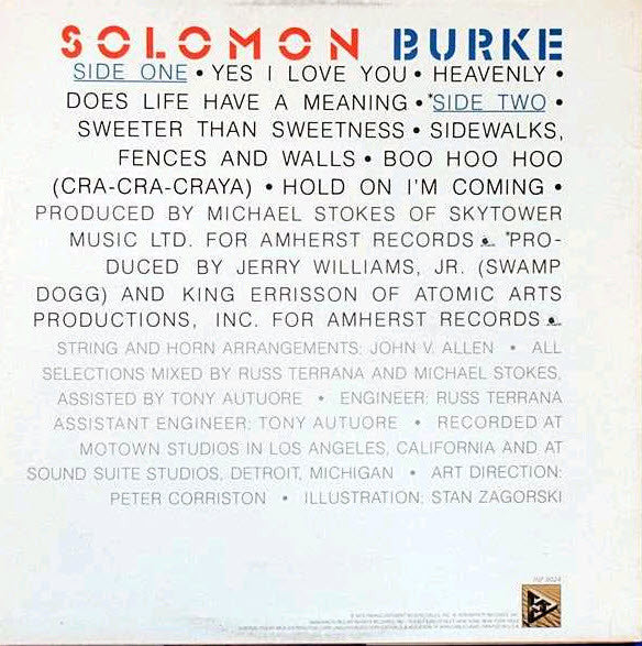 Master Release: Sidewalks, Fences And Walls by Solomon Burke