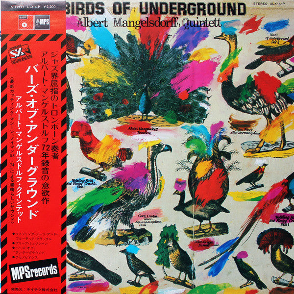 Master Release: Birds Of Underground by Albert Mangelsdorff Quintet