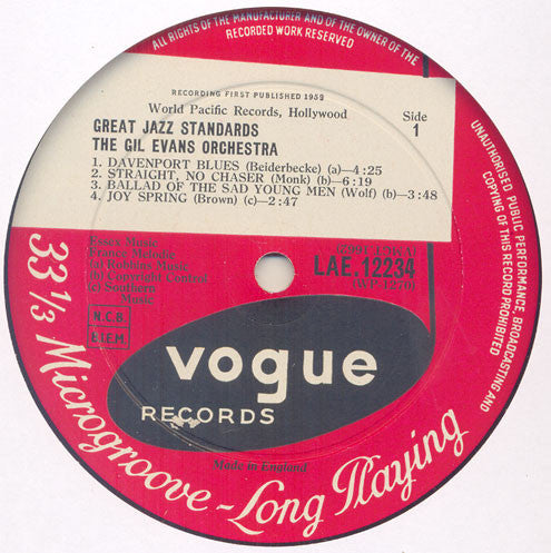 Great Jazz Standards