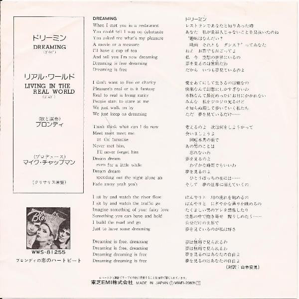Master Release: Dreaming by Blondie