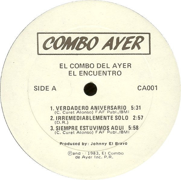 Master Release: El Encuentro by El Combo Del Ayer