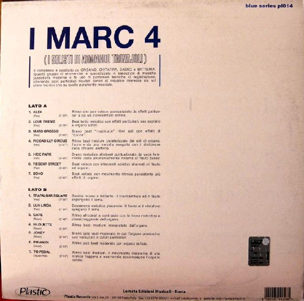 Master Release: I Solisti Di Armando Trovajoli by I Marc 4