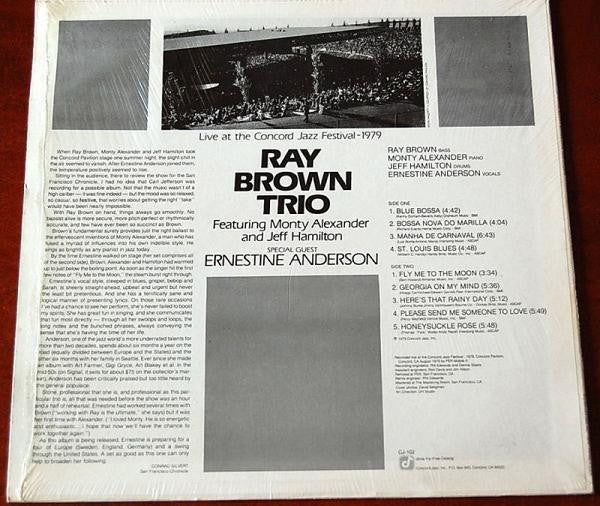 Live At The Concord Jazz Festival 1979