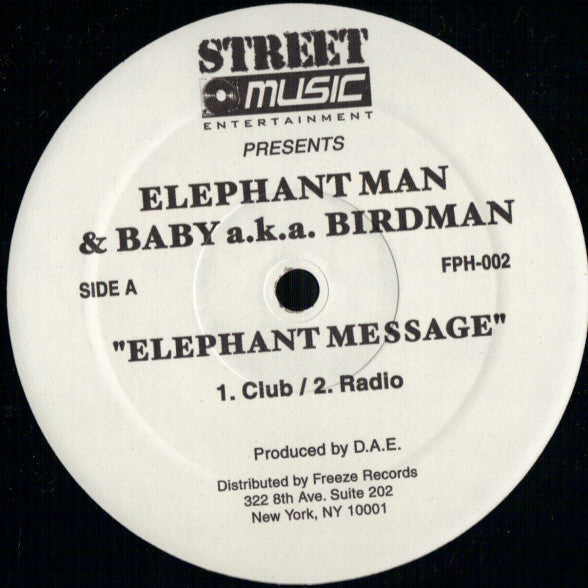 Master Release: Elephant Message by Elephant Man