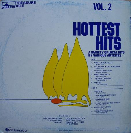 Release: Hottest Hits Volume 2-Vinyl-Jamaica-None-none-3463019