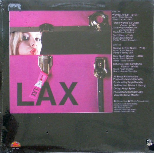 Release: L.A.X.-Vinyl-Canada-1979-LAT 1068-1854320