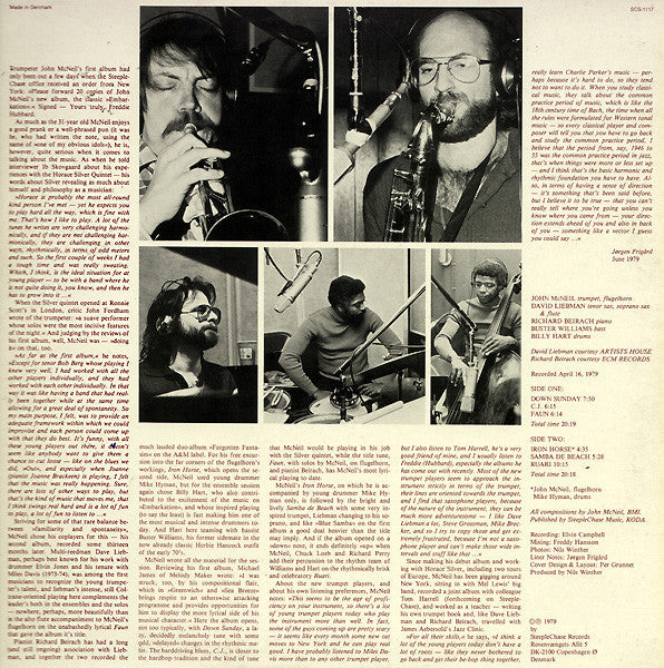 Master Release: Faun by John McNeil Quintet