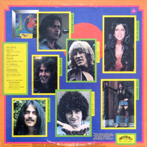 Release: Spitfire-Vinyl-Canada-1976-BFL1-1557-1528769