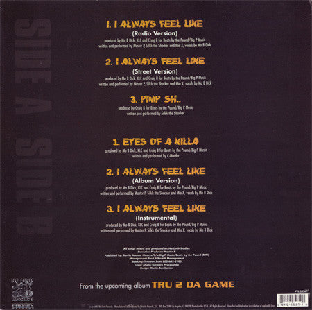 Master Release: I Always Feel Like by Tru