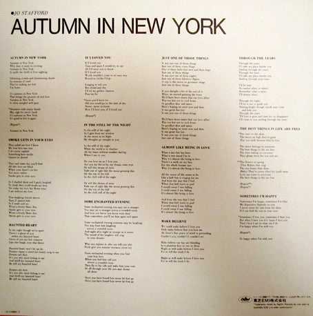 Autumn In New York