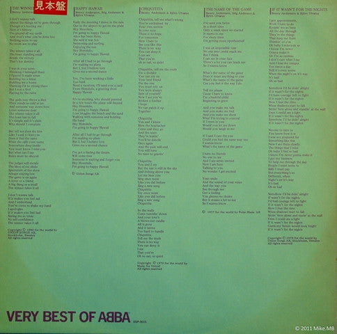 Very Best Of ABBA