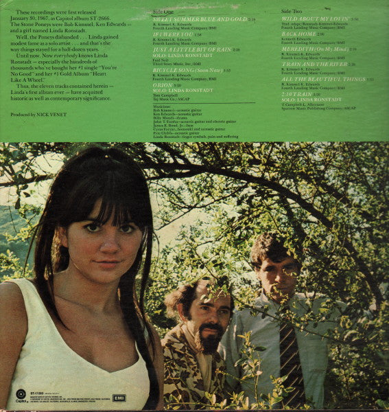 Release: The Stone Poneys-Vinyl-US-1975-ST-11383-3459060