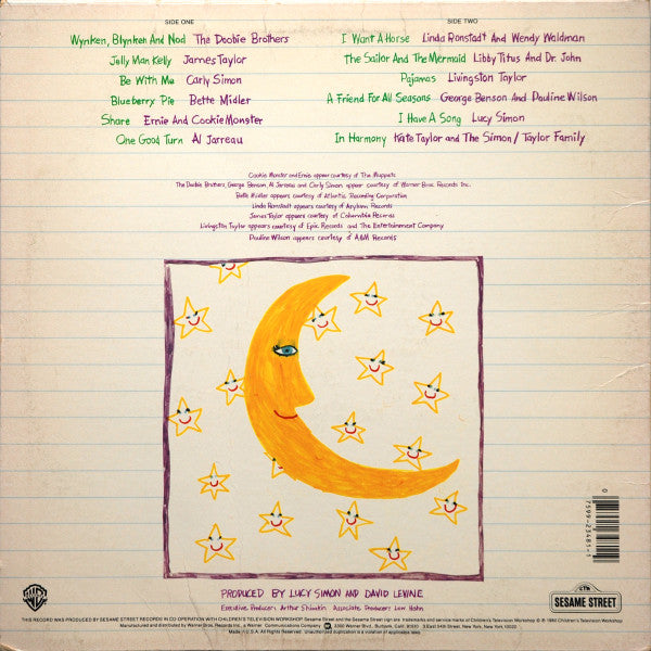 Release: In Harmony - A Sesame Street Record-Vinyl-US-1980-BSK 3481-13669004