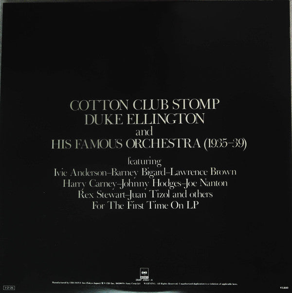 Cotton Club Stomp (1935-39)