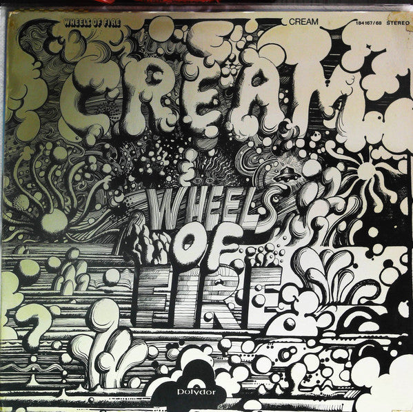 Release: Wheels Of Fire-Vinyl-Germany-1968-184 167 / 68-19640332