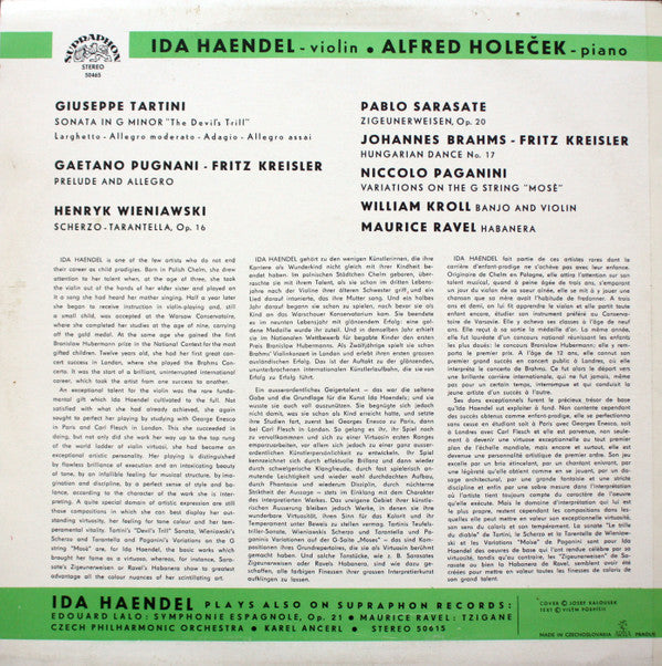 Release: Famous Violin Compositions-Vinyl-Czechoslovakia-1980-SUA ST 50465, 50465-17556199