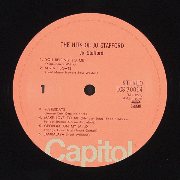 The Hits Of Jo Stafford