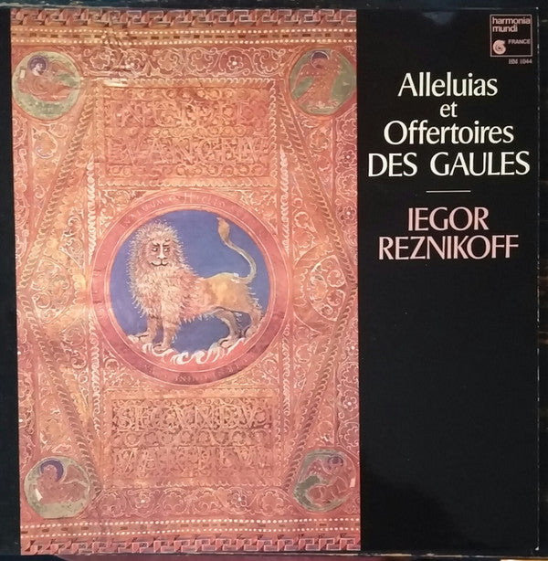 Release: Alleluias Et Offertoires Des Gaules-Vinyl-France-1980-HM 1044-11023848