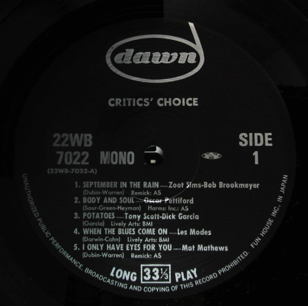 Critics' Choice