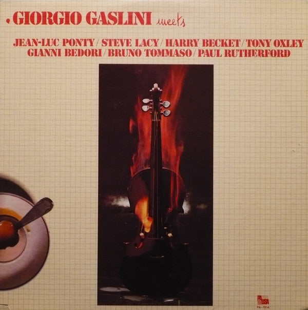 Master Release: Jean-Luc Ponty Meets Giorgio Gaslini by Giorgio Gaslini