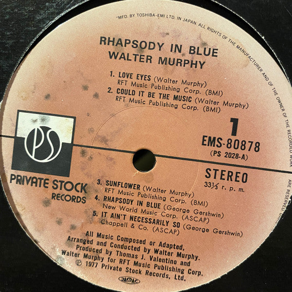 Release: Rhapsody In Blue-Vinyl-Japan-None-EMS-80878-22830737