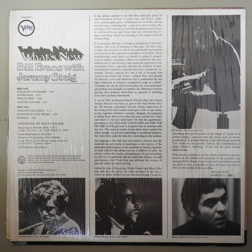 Release: What's New-Vinyl-US-1969-V6-8777-12252695