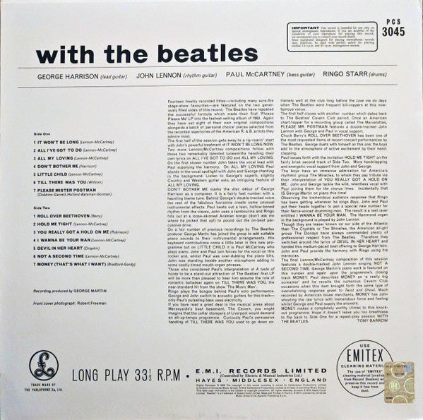 Release: With The Beatles-Vinyl-UK & Ireland-2017-PCS 3045, 0094638242017-31720805