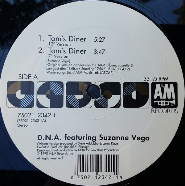 Release: Tom's Diner-Vinyl-US-1990-75021 2342 1-13659534